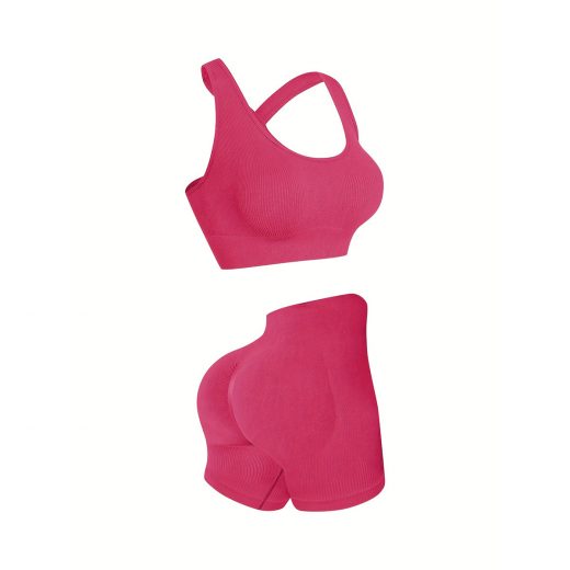 Ribbed Seamless Yoga Set / TH8270